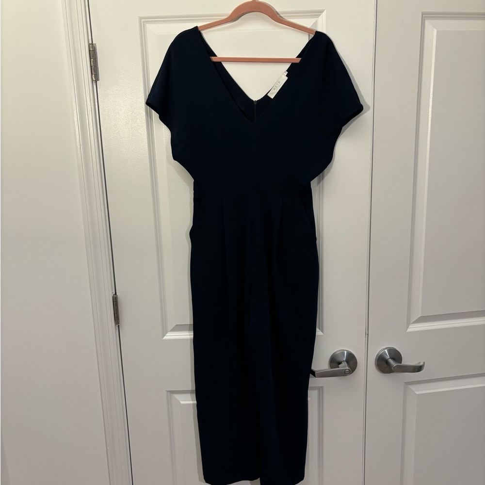 ASTR Medium Navy Jumpsuit